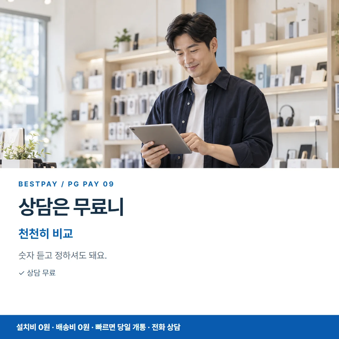 PG결제 · 약정 없으니 천천히 비교 카드뉴스 9